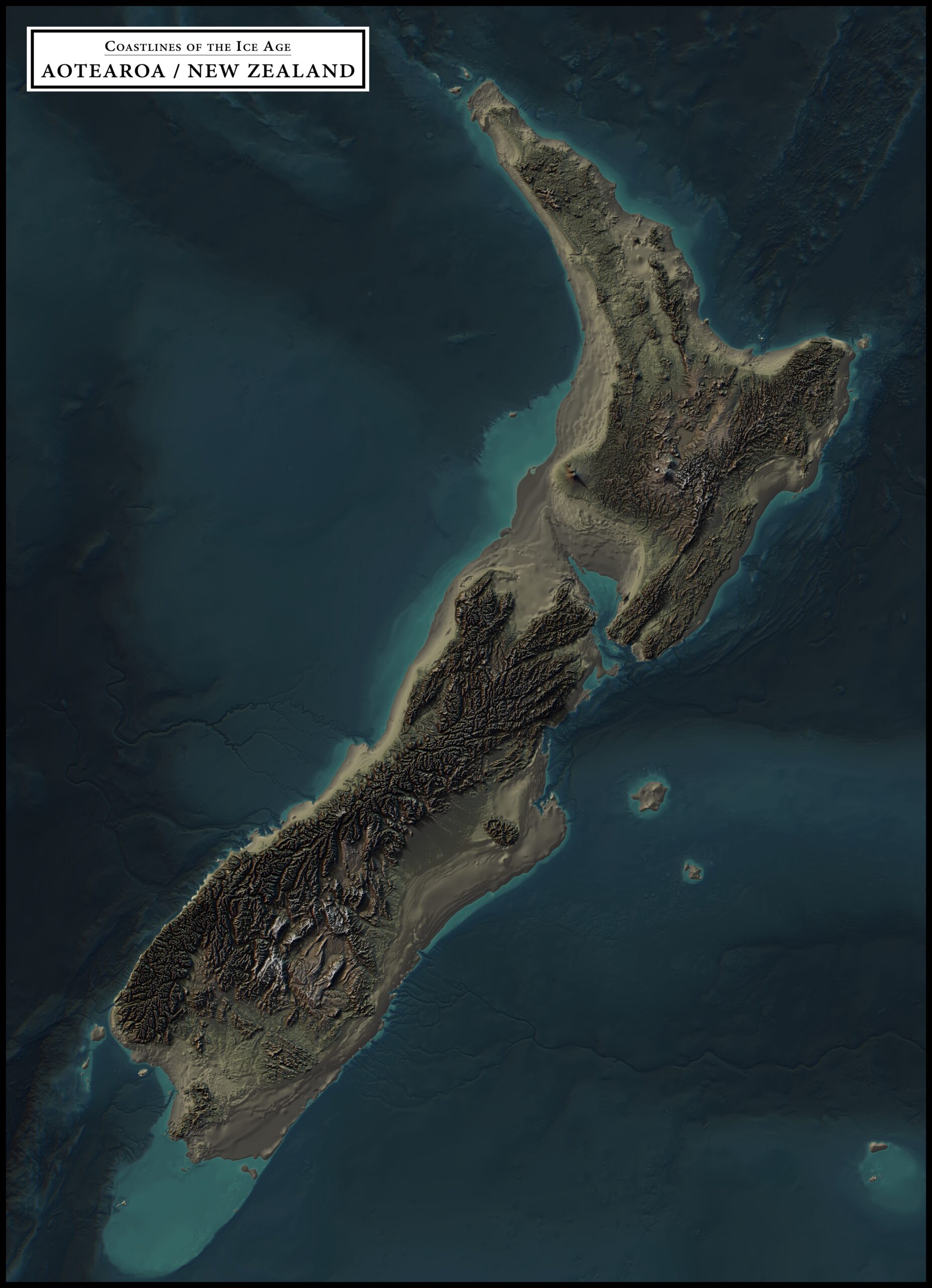 coastlines of the ice age aotearoa new zealand