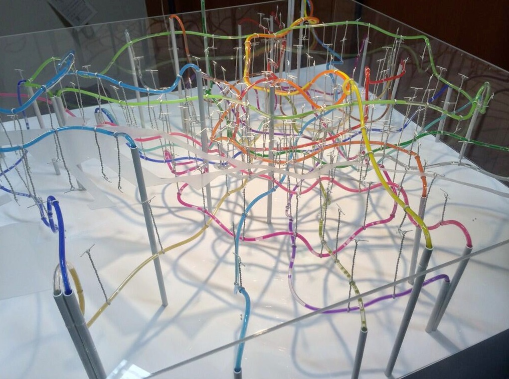 This 3D Version of Tokyo's Subway System Looks Like a Labyrinth of Roller Coasters 5 tokyo metro subway 3d map 1