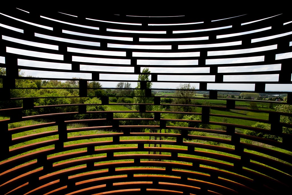This See-Through Chapel in Belgium Doubles As An Optical Illusion 7 see through chapel belgium borgloon 5