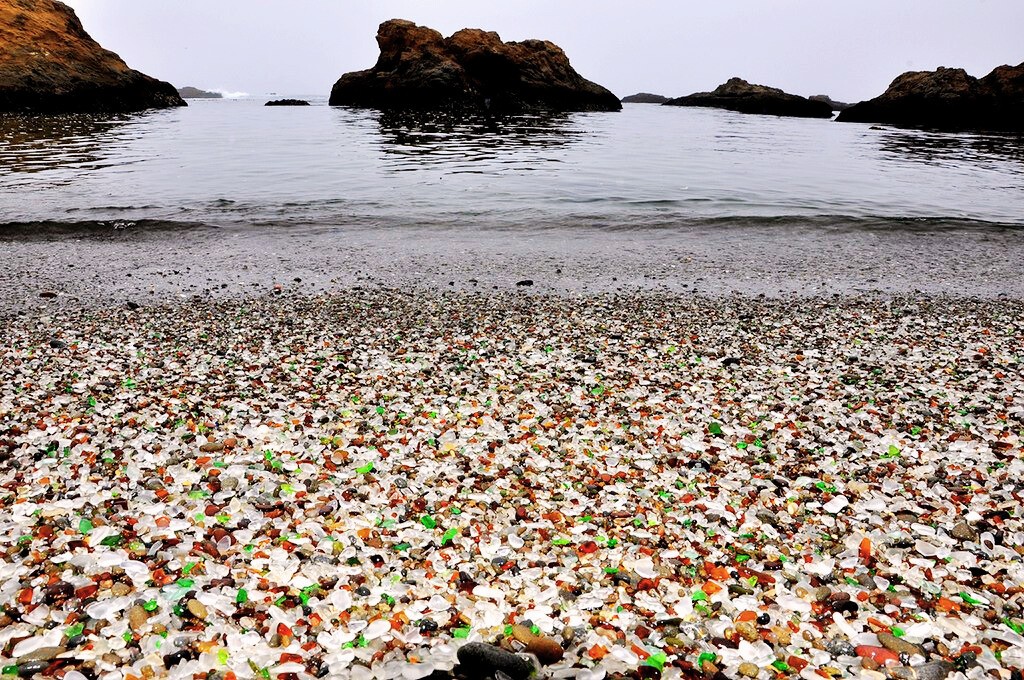 Glass Beach at Fort Bragg: From Trash to Sparkling Treasure 3 glass beach fort bragg mackerricher state park 5