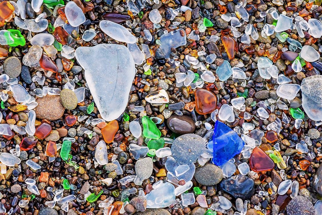 Glass Beach at Fort Bragg: From Trash to Sparkling Treasure 5 glass beach fort bragg mackerricher state park 7e