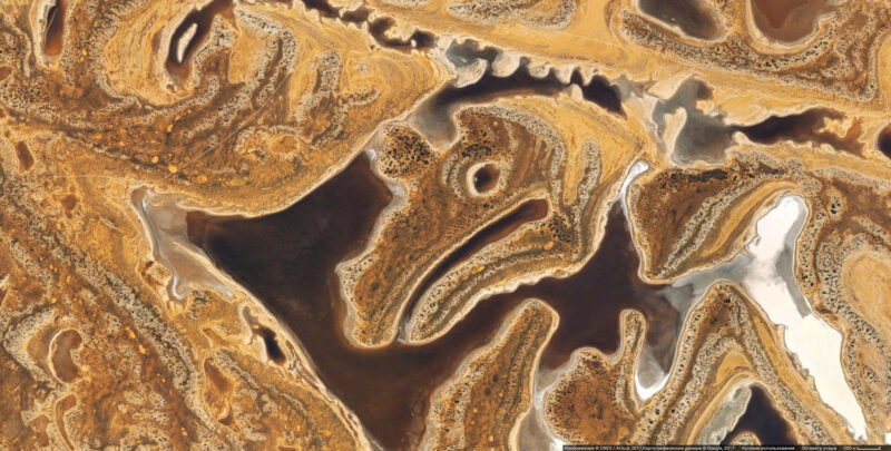 google maps abstract art earth 4