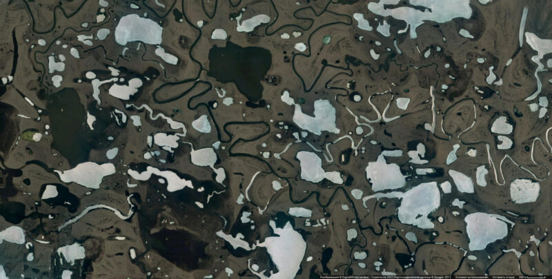 google maps abstract art earth 58