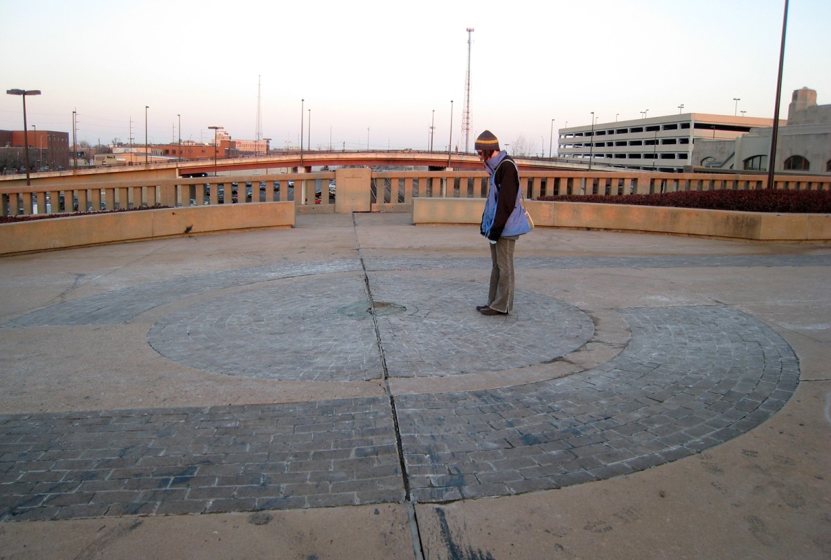 The Center of The Universe: If You Stand in This Circle in Tulsa, Oklahoma, You Will Experience a Unique Acoustic Anomaly 1 center of the universe tulsa oklahoma 1