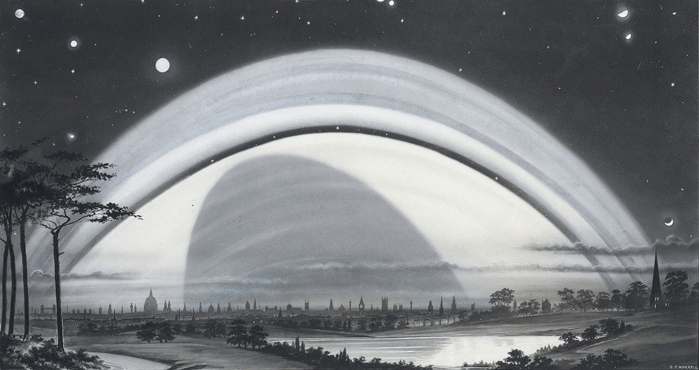 if earth had rings ron miller illustrations 9