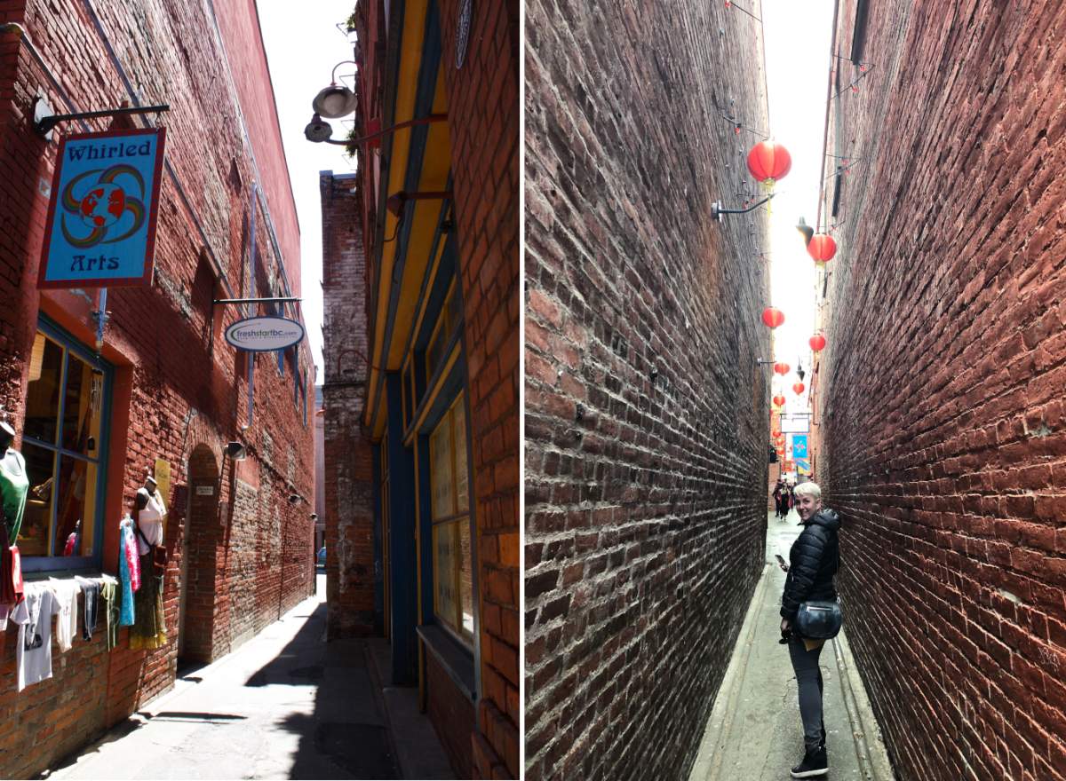 fan tan alley narrowest street north america