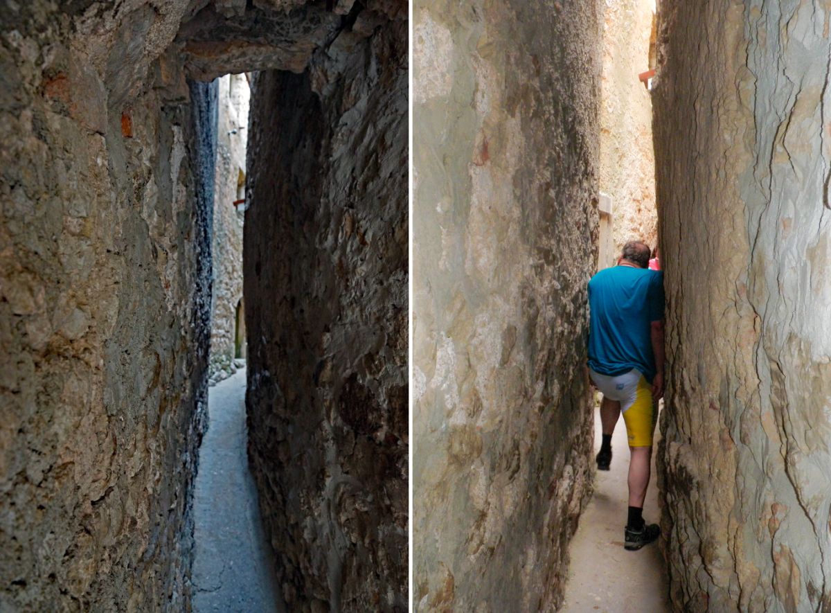 vrbnik klancic street narrowest