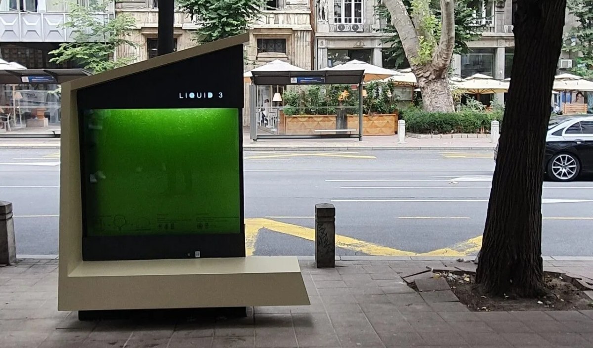 Serbia Uses Liquid Trees to Fight Air Pollution 1 liquid tree serbia innovation algae 1